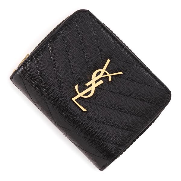 サンローラン SAINT LAURENT 2つ折り財布 小銭入れ付き