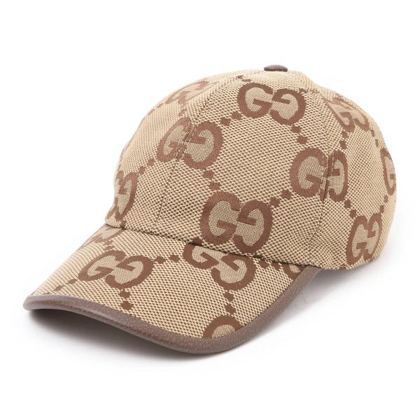 GUCCI（グッチ） ベースボールキャップ JUMBO GG CANVAS BASEBALLCAP
