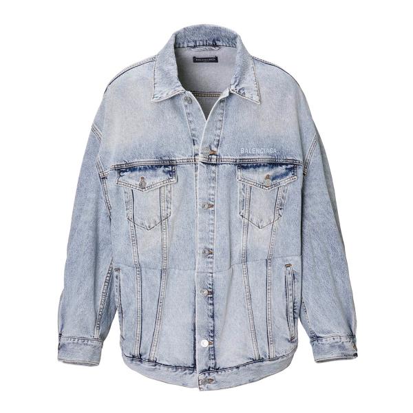 バレンシアガ　デニムジャケット BALENCIAGA（バレンシアガ） デニムジャケット ブルー メンズ 706654