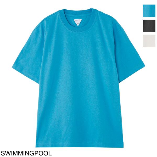 Bottega veneta クロップドスウェットTシャツ ボッテガヴェネタ ボーン/クラウドコットン クロシェ Tシャツ| Bottega Veneta® 日本