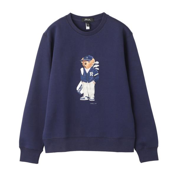 POPPY ベア クルーネック スウェット ネイビー POLO RALPH LAUREN（ポロ・ラルフローレン） スウェットシャツ