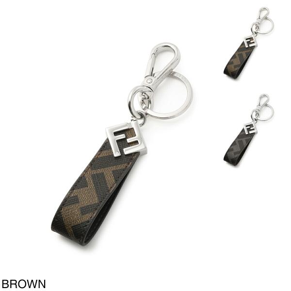 FENDI（フェンディ） キーリング FF SQUARED KEY RING FFスクエア