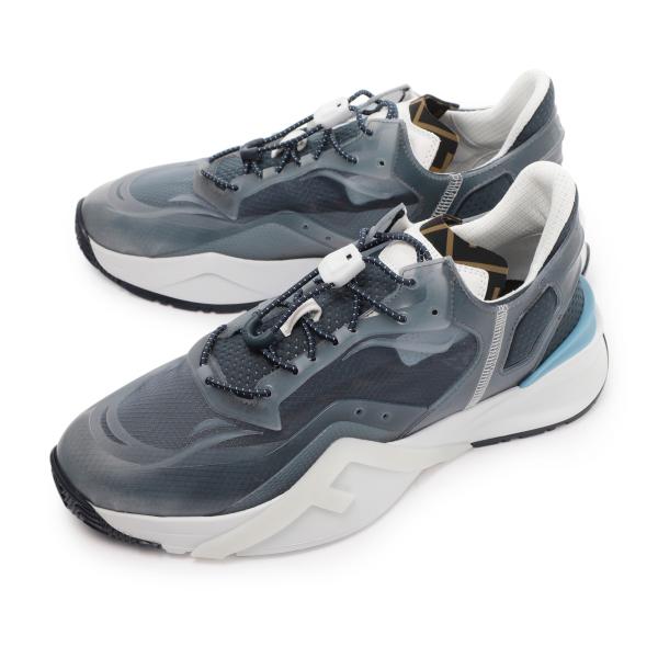 FENDI フェンディ スニーカー FLOW 大きいサイズあり ブルー メンズ