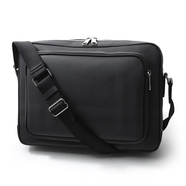 バーバリー 70 Offアウトレット Burberry メッセンジャーバッグ Marlon マーロン グレー ショルダーバッグ メンズ Darkcharcoal