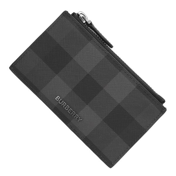 バーバリー BURBERRY カードケース グレー メンズ 8062864-charcoal 