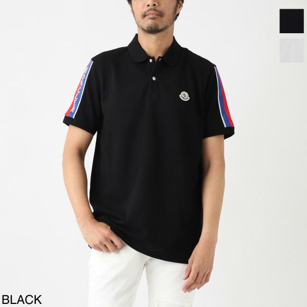 MONCLER モンクレール 半袖ポロシャツ ブラック サイズM 正規店購入 mb-y_8a00020-899ur