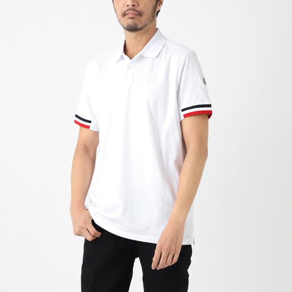 MONCLER モンクレール ポロシャツ ホワイト メンズ 8a00023