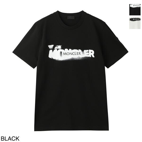 MONCLER（モンクレール） Tシャツ クルーネック 半袖 メンズ プリント