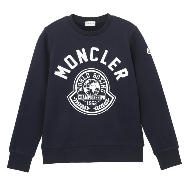 モンクレール MONCLER スウェット KIDS キッズ ブルー レディース