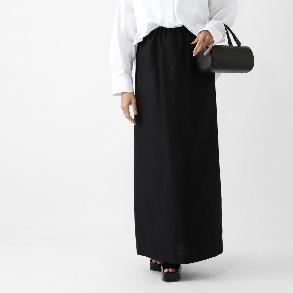 美品✨ザロウ THE ROW ツイード調 起毛　ウールスカート 2 THE ROW（ザ ロウ） ザ ロウ スカート SAUL SKIRT ブラック レディース