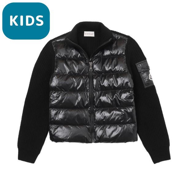 モンクレール ブラックダウンカーディガン Mサイズ MONCLER モンクレール ダウン カーディガン ブルゾン アウター