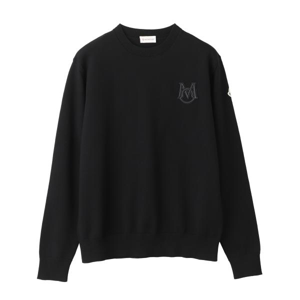 MONCLER（モンクレール） クルーネックニット ブラック メンズ 9c00013