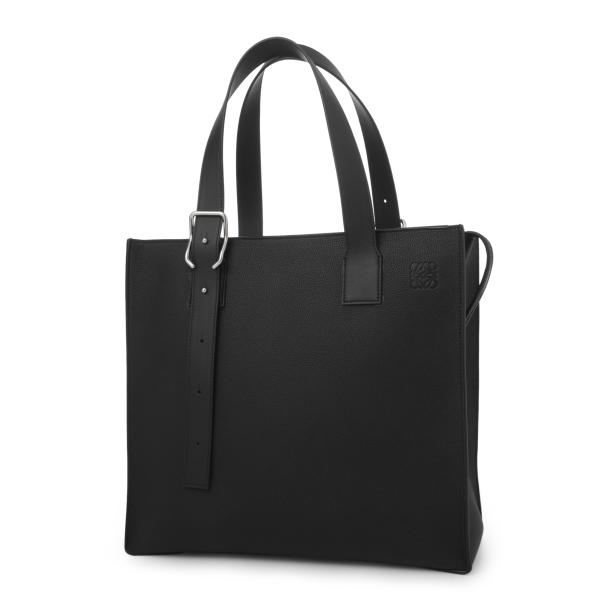 ロエベトートバック LOEWE（ロエベ） トートバッグ BUCKLE ZIP TOTE ブラック メンズ