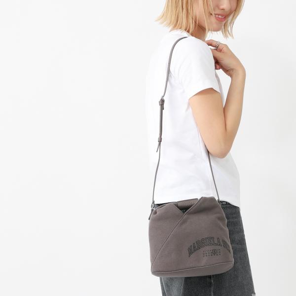 MM6 Maison Margielaトライアングル ジップ クロスボディバッグ MM6 【並行輸入品】 エムエムシックス メゾンマルジェラ MAISON