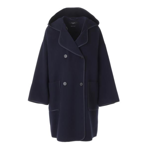 Max Mara WEEKENDフーデットコート Aライン 撥水　2way 40 Max Mara WEEKENDフーデットコート Aライン 撥水 2way 40 - メルカリ