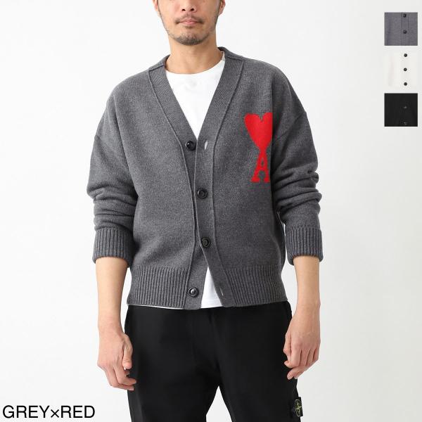 AMI Alexandre Mattiussi アミ AMI Vネック カーディガン ADC CARDIGAN