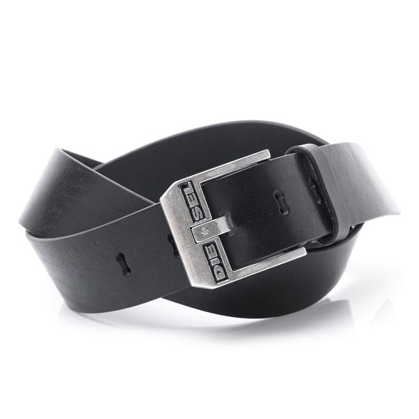 DIESEL（ディーゼル） レザー ベルト BLUESTAR ブルースター ブラック