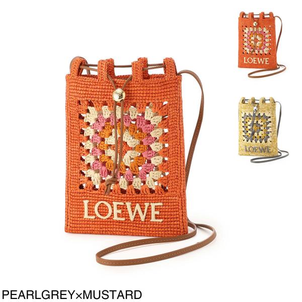 LOEWE Paula's Ibiza ドローストリングショルダーバッグ LOEWE（ロエベ） ショルダーバッグ LOEWE PAULAS IBIZA パウラズ