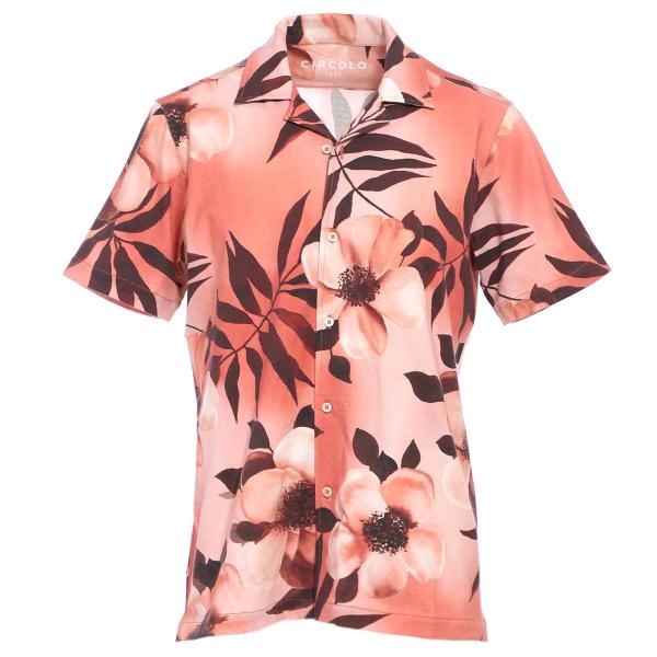 チルコロ Circolo 1901 半袖シャツ メンズ Cn2658 Bridalrose ピンク オンライン限定商品