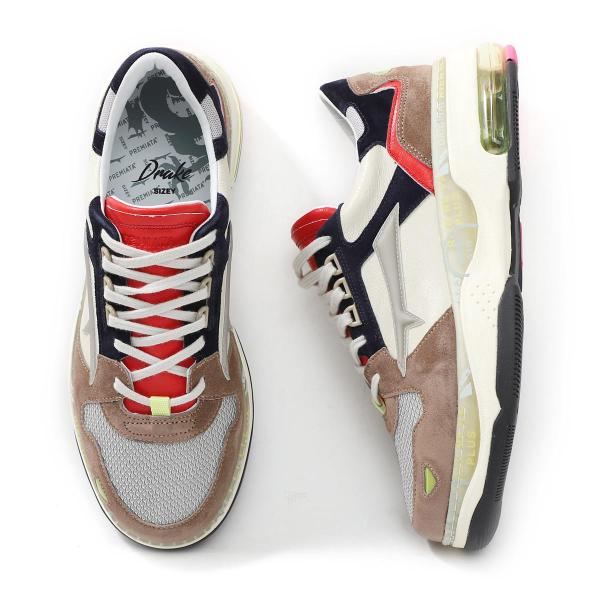 プレミアータ Premiata スニーカー Drake 034 Drake 034 Mix メンズ マルチカラー メーカー在庫限り品
