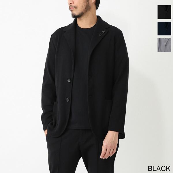 LARDINI（ラルディーニ） LARDINI 2つボタン ニットジャケット メンズ