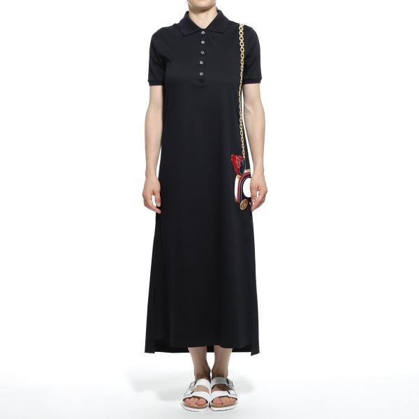トムブラウン Thom レディース Thom Browne ワンピース ドレス 大きいサイズあり 長袖 レディース Fjd043e 415 Fjd043e モダンブルー店