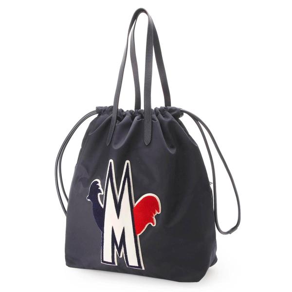 モンクレール Moncler トートバッグ Flamenne ショッピングバッグ ブルー レディース Flamenne 01al2 763 Esx Gr