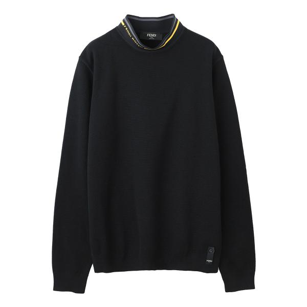 FENDI（フェンディ） ハイネックニット 大きいサイズあり ブラック