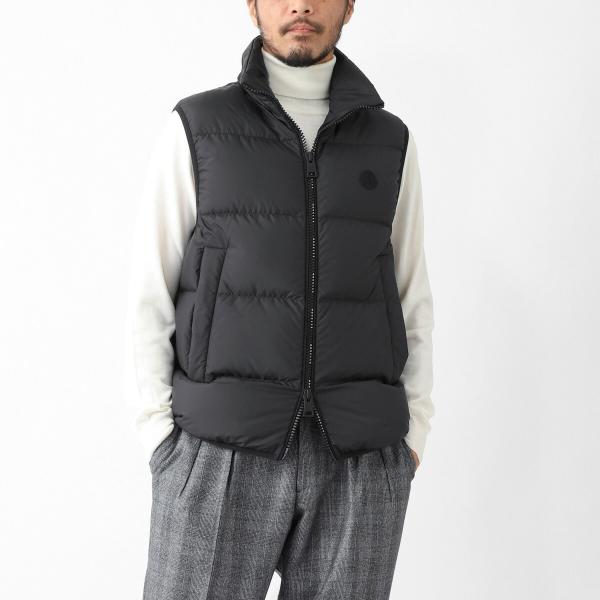 ハナエ　モンクレールGRIAZ GIUBBOTTO ダウンベスト ブラック MONCLER（モンクレール） ダウンベスト ダウン GABAS VEST ガバス