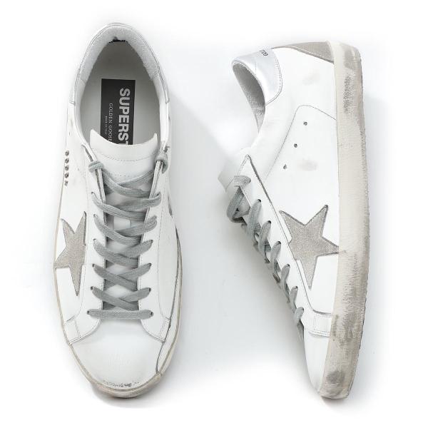 ゴールデングース Golden Goose Deluxe Brand スニーカー Sneakers Superstar 大きいサイズあり ホワイト メンズ Gcoms590 W77