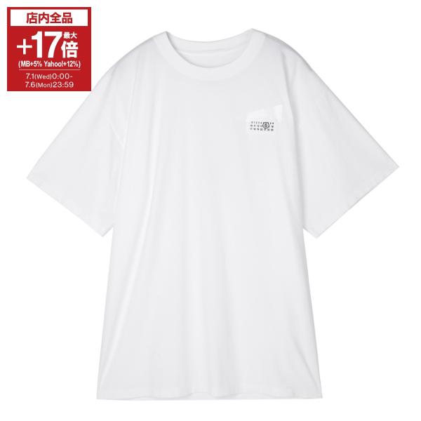 MM6 Tシャツ メゾンマルジェラ Maison Margiela Trompe l'oeil T-shirt
