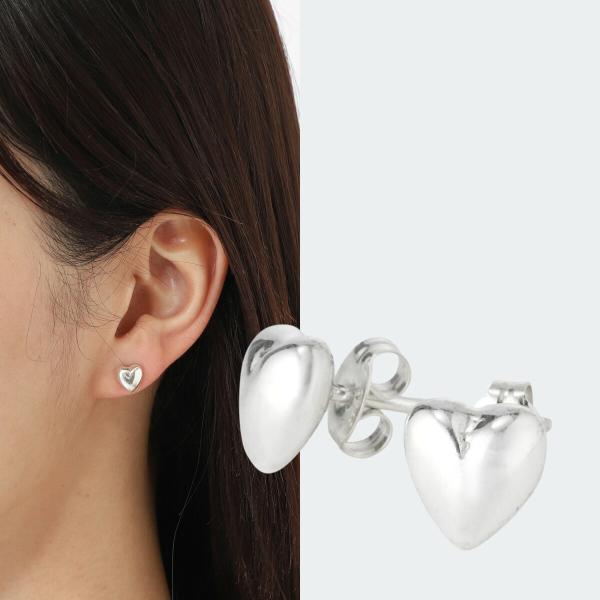 ハルポ(アルポ) HARPO 両耳ピアス HEART STUD ハート アクセサリー シルバー シルバー レディース heart-stud