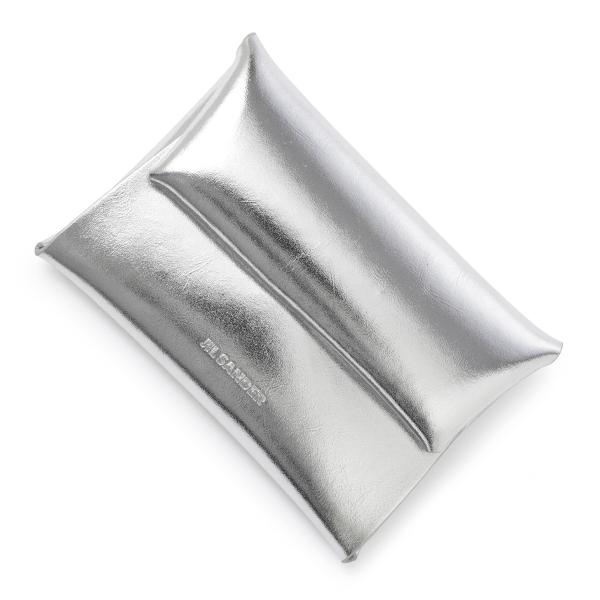 JIL SANDER（ジルサンダー） コインケース FOLDED COIN PURSE シルバー