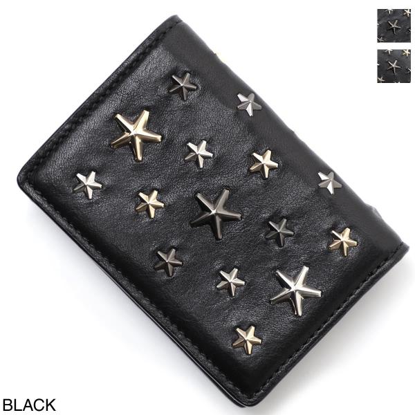 ジミーチュウ Jimmy Choo 2つ折り 財布 小銭入れ付き Jaxi レディース Jaxi Ltr Black Metallic