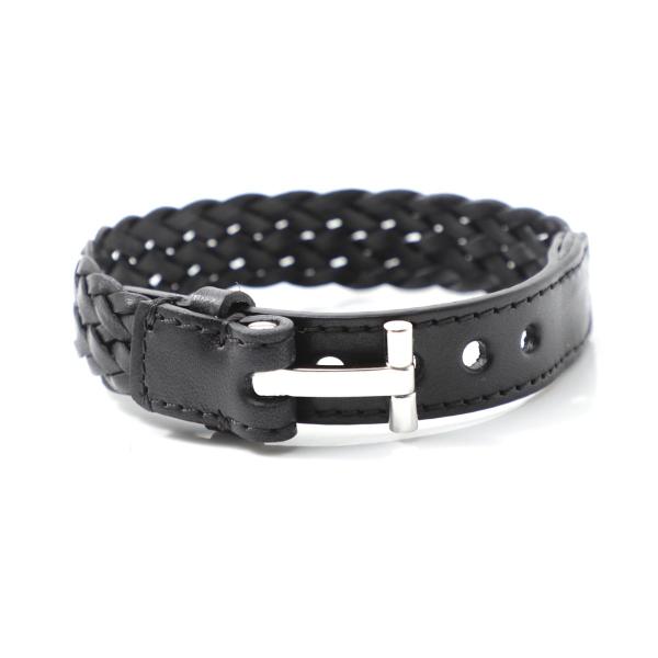 TOM FORD（トムフォード） ブレスレット LEATHER ブラック メンズ