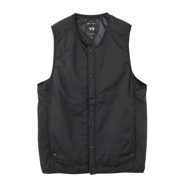 Y-3 ワイスリー 中綿入り ベスト LINER VEST ブラック メンズ ka7491
