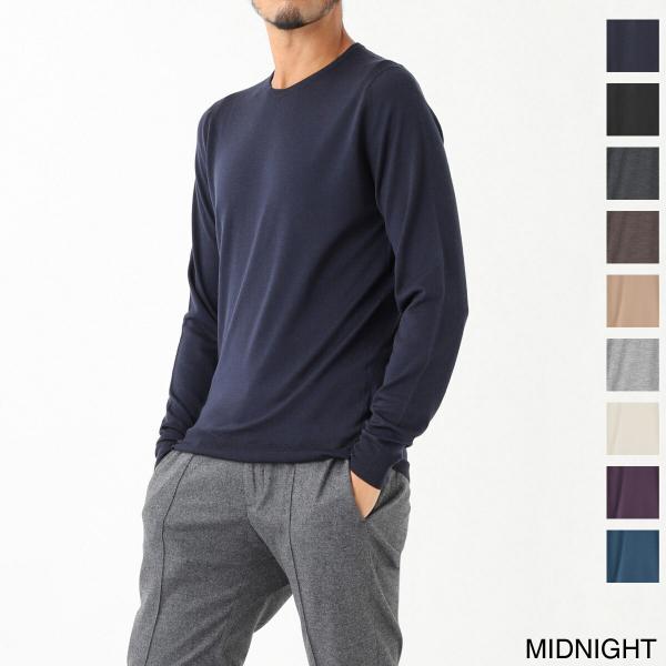 JOHN SMEDLEY（ジョンスメドレー） クルーネックニット LUNDY ランディ