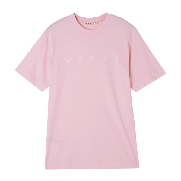 MARNI ピンク Tシャツ 新品タグ付き マルニ MARNI Tシャツ カットソー 子供服 ピンク ガールズ MARNI