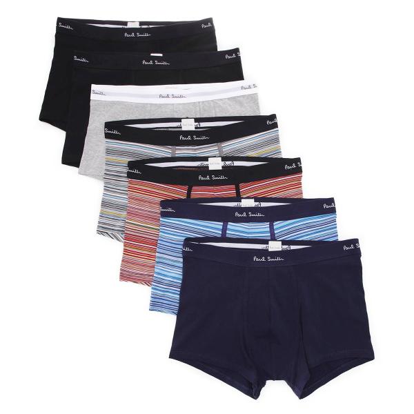 ポールスミス Paul Smith ボクサーパンツ 7枚セット TRUNK 7 PACK マルチカラー メンズ m1a-914c-a7pck2-1a ポールスミス Paul Smith ボクサーパンツ 7枚セット TRUNK 7 PACK マルチカラー メンズ m1a-914c-a7pck2-1a