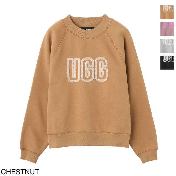 アグオーストラリア / UGG Australia / スウェットシャツモデル：UGG LOGO CREWNECKサイズ：XS, S, M素　材：表地:55%コットン 45%リサイクルポリエステル / リブ部分:96%コットン 4%エラステ...