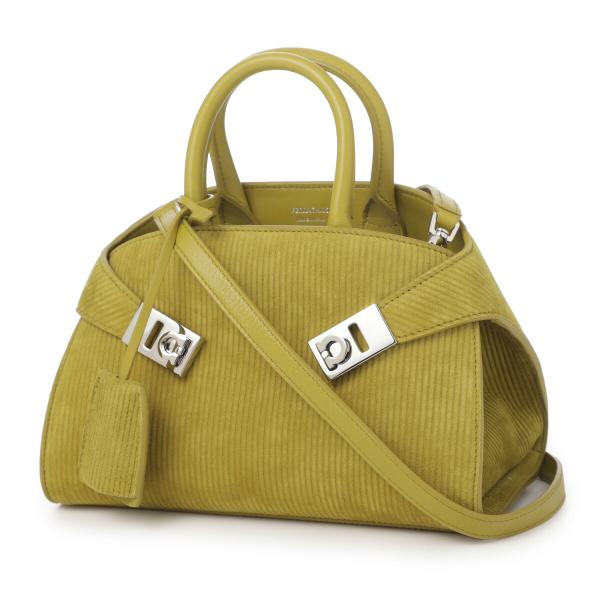FERRAGAMO（フェラガモ） ハンドバッグ 2WAY HUG MINI ショルダー