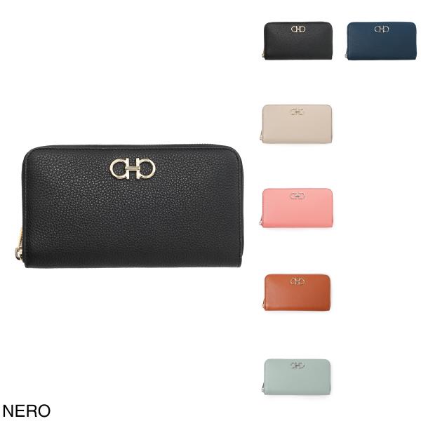 FERRAGAMO（フェラガモ） ラウンドファスナー長財布 ロングウォレット