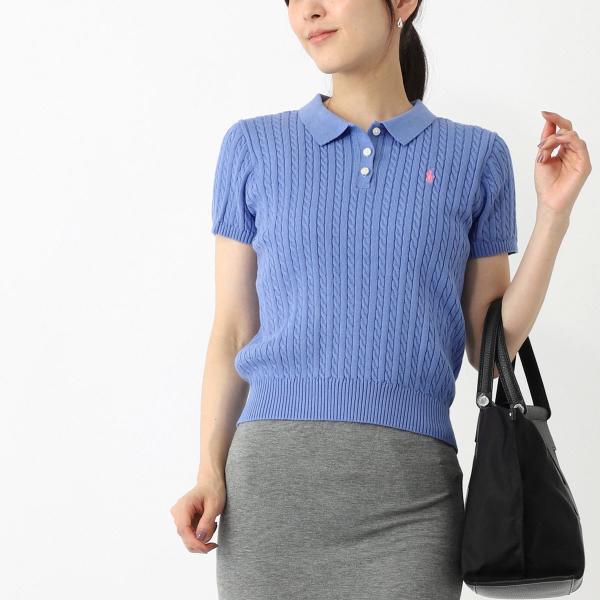 POLO RALPH LAUREN（ポロ・ラルフローレン） ニットポロシャツ SHORT