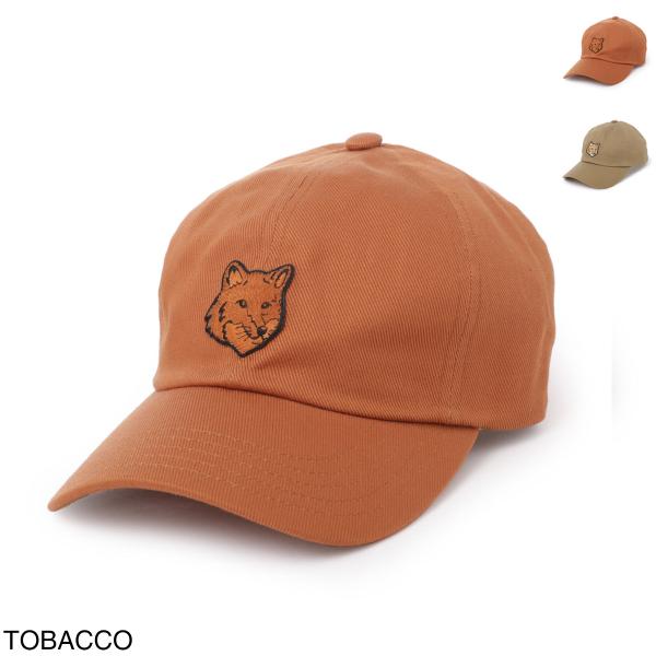 【新品】MAISON KITSUNE ベレー帽 メゾンキツネ MAISON KITSUNE メゾンキツネ ベースボールキャップ/LARGE FOX