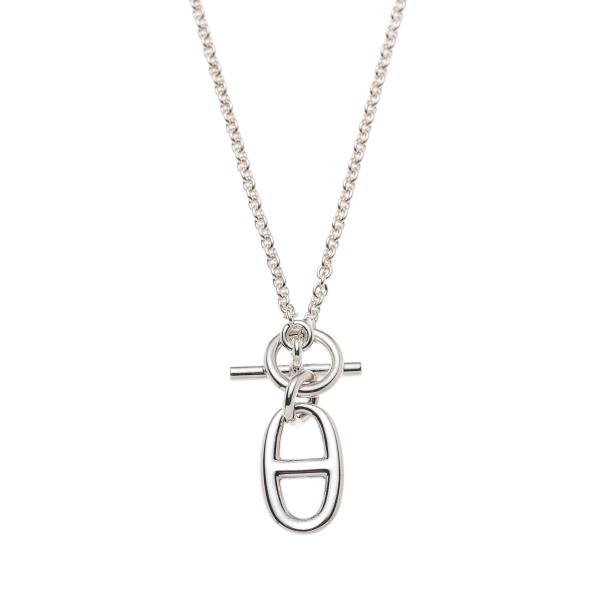 エルメス HERMES ネックレス CHAINE D'ANCRE AMULETTES シルバー