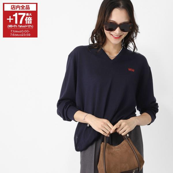 LOEWE（ロエベ） LOEWE Vネック ニット DRAPED SWEATER セーター