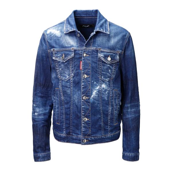 DSQUARED2 05AW スタンドカラー デニムジャケット DSQUARED2 05AW スタンドカラー デニムジャケット