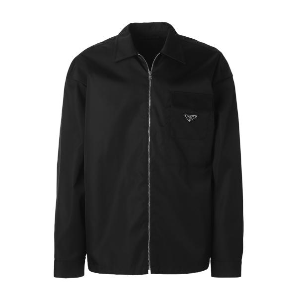 06ss PRADA ブラック　ナイロンジャケット　ジップアップ　マルチポケット 06ss PRADA ブラック ナイロンジャケット ジップアップ マルチ