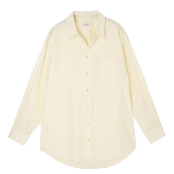 ルメール LEMAIRE 長袖レギュラーカラーシャツ DOUBLE POCKET SHIRT