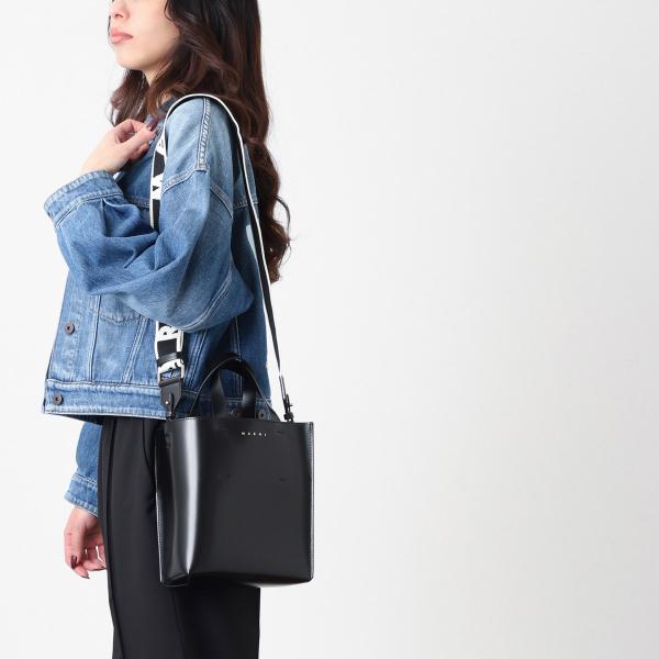 MARNI（マルニ） トートバッグ 3WAY MUSEO MINI ブラック レディース